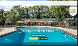 
							         Colony Village Apartments | Apartments in New Bern, NC								  
							    