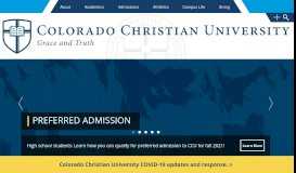 
							         Colorado Christian University								  
							    