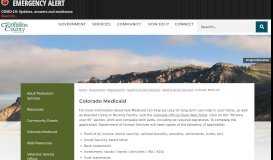 
							         Colorado Medicaid | Gunnison County, CO - Official Website								  
							    