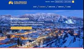 
							         Colorado Mountain College: Home								  
							    