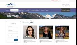 
							         Colorado Mountain Medical Physicians and Providers | Avon | Eagle ...								  
							    