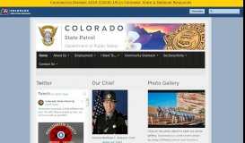 
							         Colorado State Patrol - CSP | - Colorado.gov								  
							    
