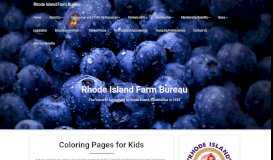
							         Coloring Pages for Kids – Rhode Island Farm Bureau								  
							    