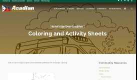 
							         Coloring Sheets - Acadian Ambulance Service								  
							    