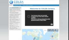 
							         COLSA Corporation Careers								  
							    