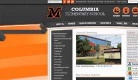 
							         Columbia Elementary - Mount Vernon City Schools								  
							    