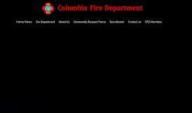 
							         Columbia Fire Department								  
							    