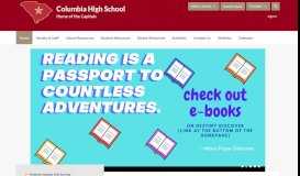 
							         Columbia High / Homepage - Richland County School District One								  
							    