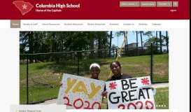 
							         Columbia High / Homepage - Richland One								  
							    
