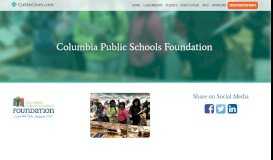 
							         Columbia Public Schools Foundation | CoMoGives								  
							    