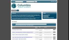 
							         Columbia Public Schools - TalentEd Hire								  
							    