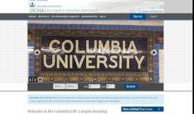 
							         Columbia University | Off Campus Housing Search								  
							    