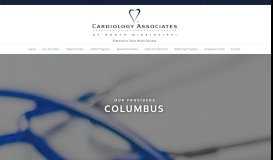 
							         Columbus | Cardiology Associates of North Mississippi								  
							    