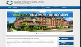 
							         Columbus Metropolitan Housing Authority: Home								  
							    