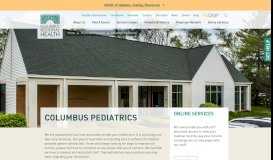
							         Columbus Pediatrics | Columbus Regional Health								  
							    