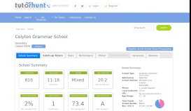 
							         Colyton Grammar School | Devon | School Information - Tutor Hunt								  
							    