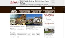 
							         Comberton Village College - Charity Portals around Hardwick								  
							    
