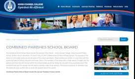 
							         Combined Parishes School Board | Good Counsel College, Innisfail								  
							    