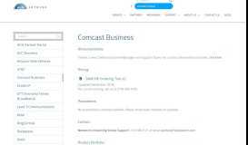 
							         Comcast Business – Network Consulting Group								  
							    