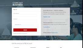 
							         Comcast Business Services - Xfinity - Login								  
							    