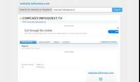 
							         comcast.infoquest.tv at Website Informer. Sign In. Visit ...								  
							    