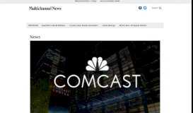 
							         Comcast.net Portal Relaunches - Multichannel								  
							    