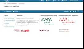 
							         COMCAVE.COLLEGE GmbH - WDB Suchportal								  
							    