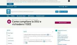 
							         Come compilare la DSU e richiedere l'ISEE - Inps								  
							    