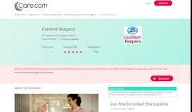
							         Comfort Keepers - Care.com Chicago, IL Home Care Agency								  
							    
