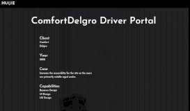 
							         ComfortDelgro Driver Portal - Huijie Xu | UI/UX Designer								  
							    