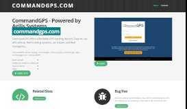 
							         commandgps.com CommandGPS - Powered by Agilis Systems								  
							    