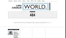 
							         comment document - Lima Charlie News								  
							    