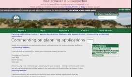 
							         Commenting on planning applications - Rother District Council								  
							    