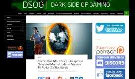 
							         Comments on “Portal: One More Slice – Graphical Overhaul Mod ...								  
							    