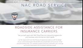 
							         Commercial Auto Insurance - NAC Road Service								  
							    