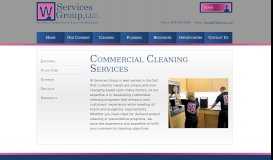 
							         Commercial Cleaning Services | W Services Group								  
							    