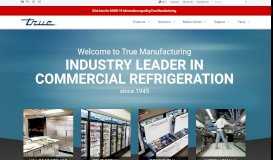 
							         Commercial Refrigerators | Commercial Freezers | True								  
							    