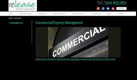 
							         Commercial - Release Property Management								  
							    