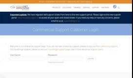 
							         Commercial Support Customer Login | CollabNet VersionOne								  
							    