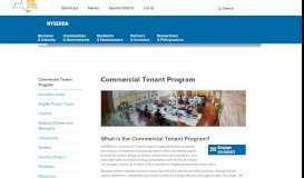 
							         Commercial Tenant Program - NYSERDA								  
							    