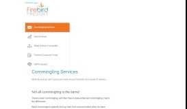 
							         Commingling Services - Firebird Presort, LLC								  
							    