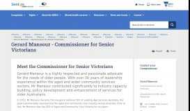 
							         Commissioner for Senior Victorians - Mental Health Complaints ...								  
							    