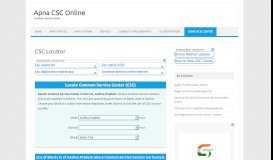 
							         Common Service Centers in Bhadrachalam ... - Apna CSC Online								  
							    