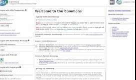 
							         Commons Login - eRA Commons - NIH								  
							    