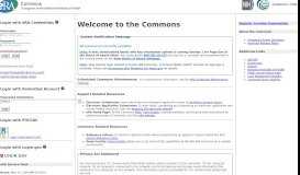 
							         Commons Login - NIH								  
							    