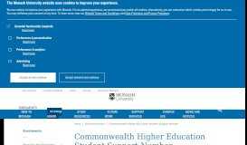 
							         Commonwealth Higher Education Student Support Number ...								  
							    