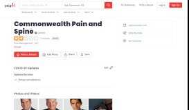 
							         Commonwealth Pain and Spine - 24 Photos - Medical Centers - 120 ...								  
							    