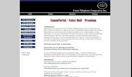 
							         CommPortal - Custer Telephone Cooperative, Inc.								  
							    