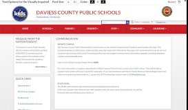 
							         Communication - Daviess County Public Schools								  
							    
