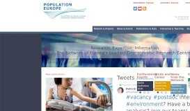 
							         Communications Internship | Population Europe								  
							    